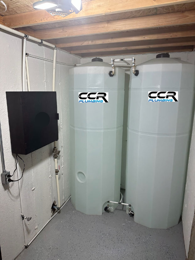 Water Storage System by CCR Plumbing